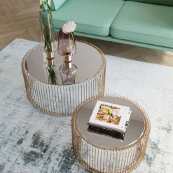 Teppich Glimmer Blau 170X240Cm