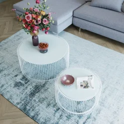 Teppich Glimmer Blau 170X240Cm