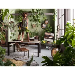 Teppich Kelim Pop Yellow 170X240Cm