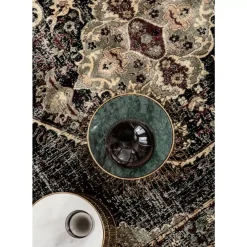 Teppich Ornamento Anthrazit 170X240Cm