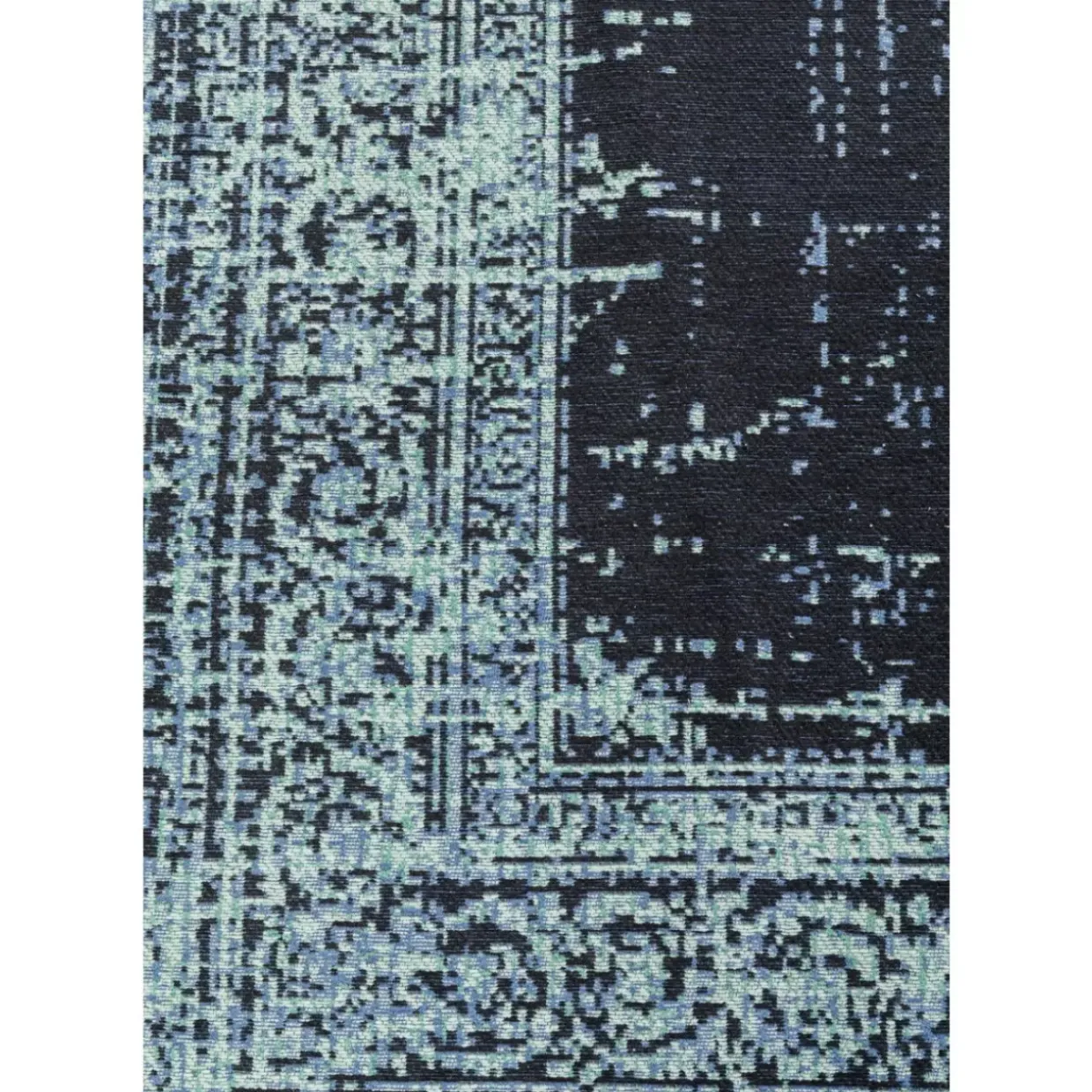 Teppich Vintage Deep Sea Blau 170X240Cm