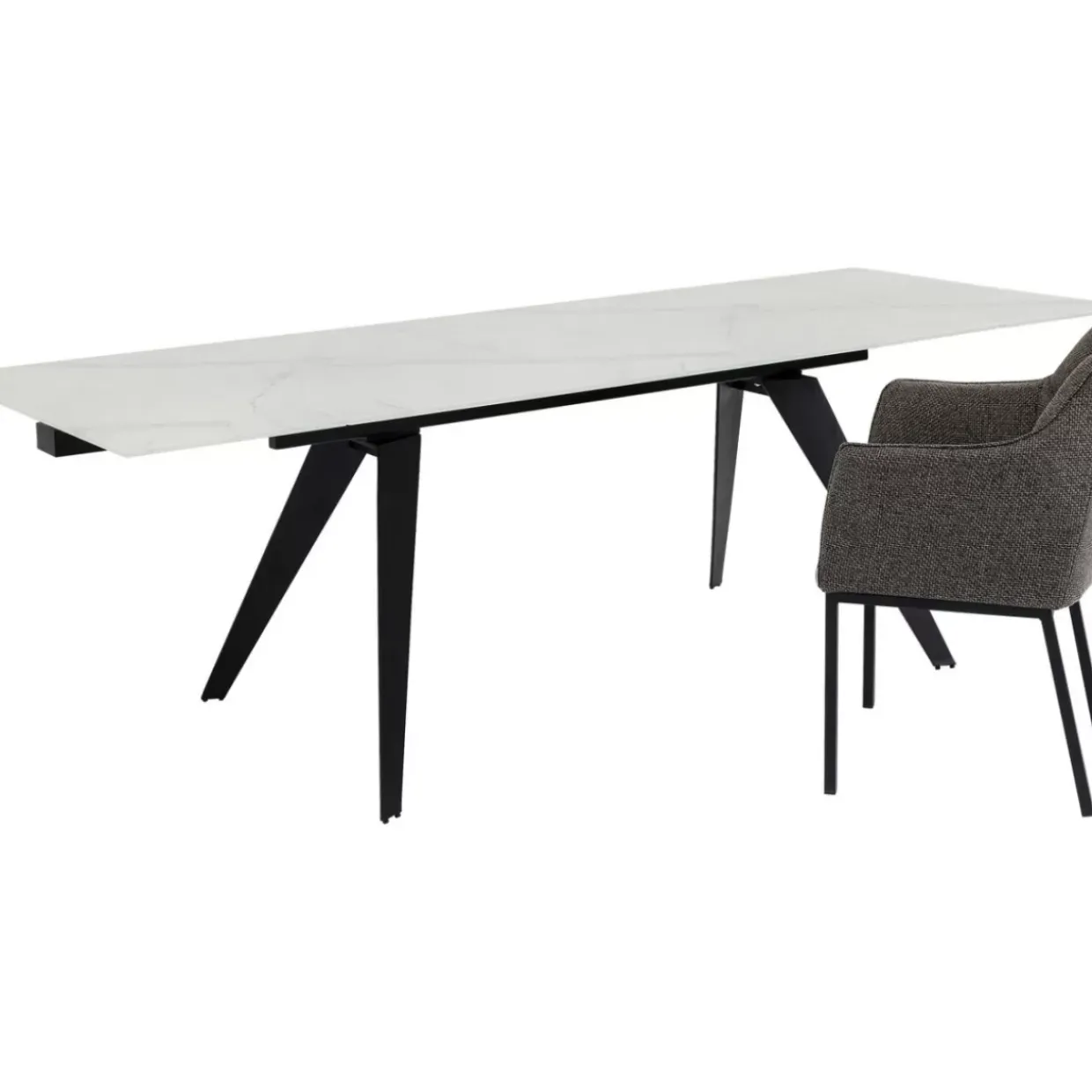 Tisch Amsterdam Marble 160(40+40)X90