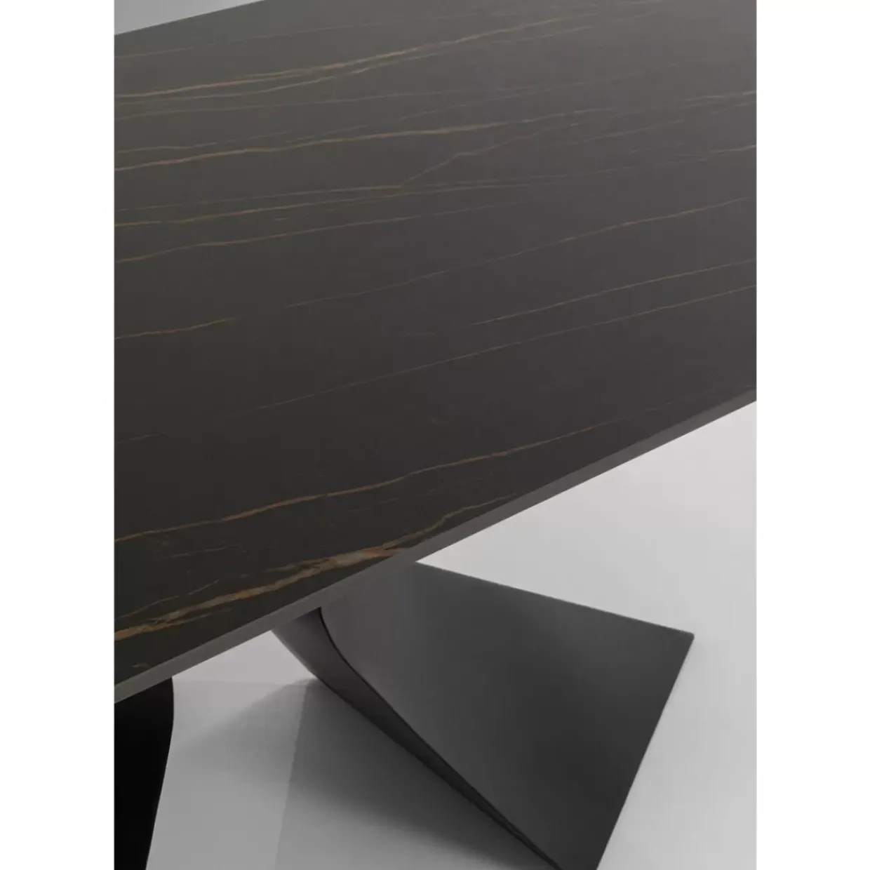 Tisch Gloria Outdoor Keramik Schwarz 180X90Cm