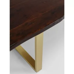 Tisch Harmony Dunkel Messing 160X80