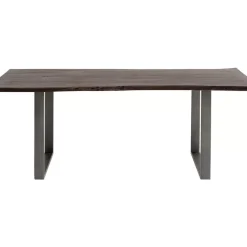 Tisch Harmony Dunkel Rohstahl 160X80