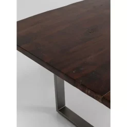 Tisch Harmony Dunkel Rohstahl 160X80