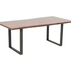 Tisch Harmony Dunkel Rohstahl 200X100