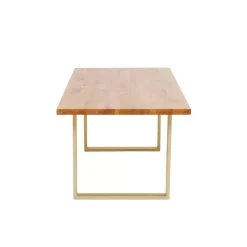 Tisch Jackie Eiche Messing 160X80