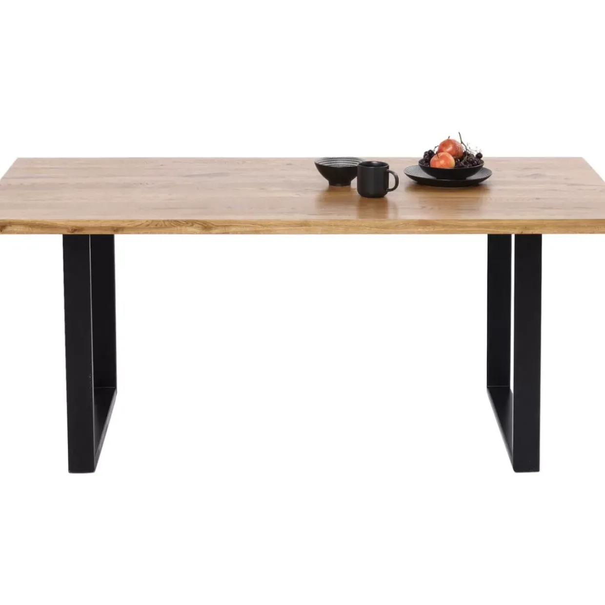 Tisch Jackie Eiche Schwarz 180X90