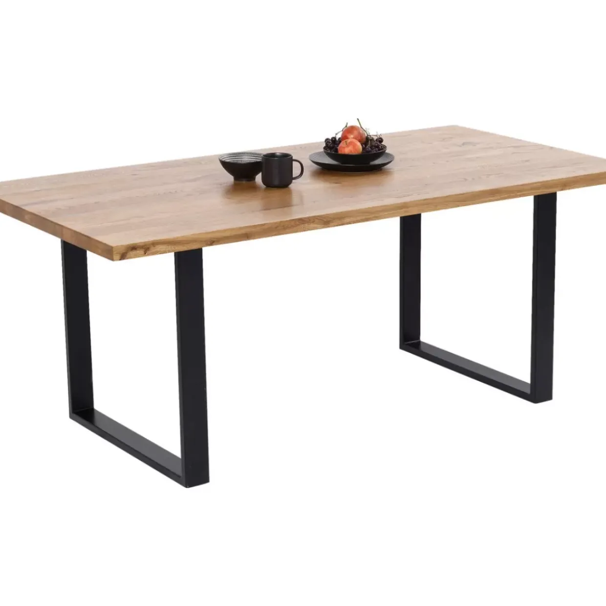 Tisch Jackie Eiche Schwarz 180X90