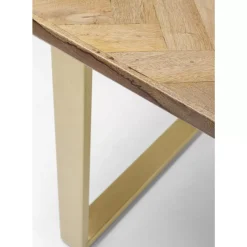 Tisch Parquet Messing 180X90