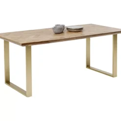 Tisch Parquet Messing 180X90