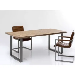 Tisch Parquet Rohstahl 180X90Cm