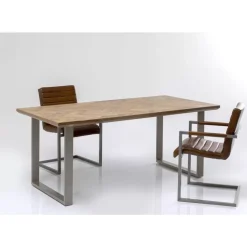 Tisch Parquet Silber 180X90