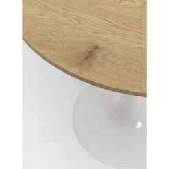 Tisch Schickeria Eichenoptik Weis O80Cm