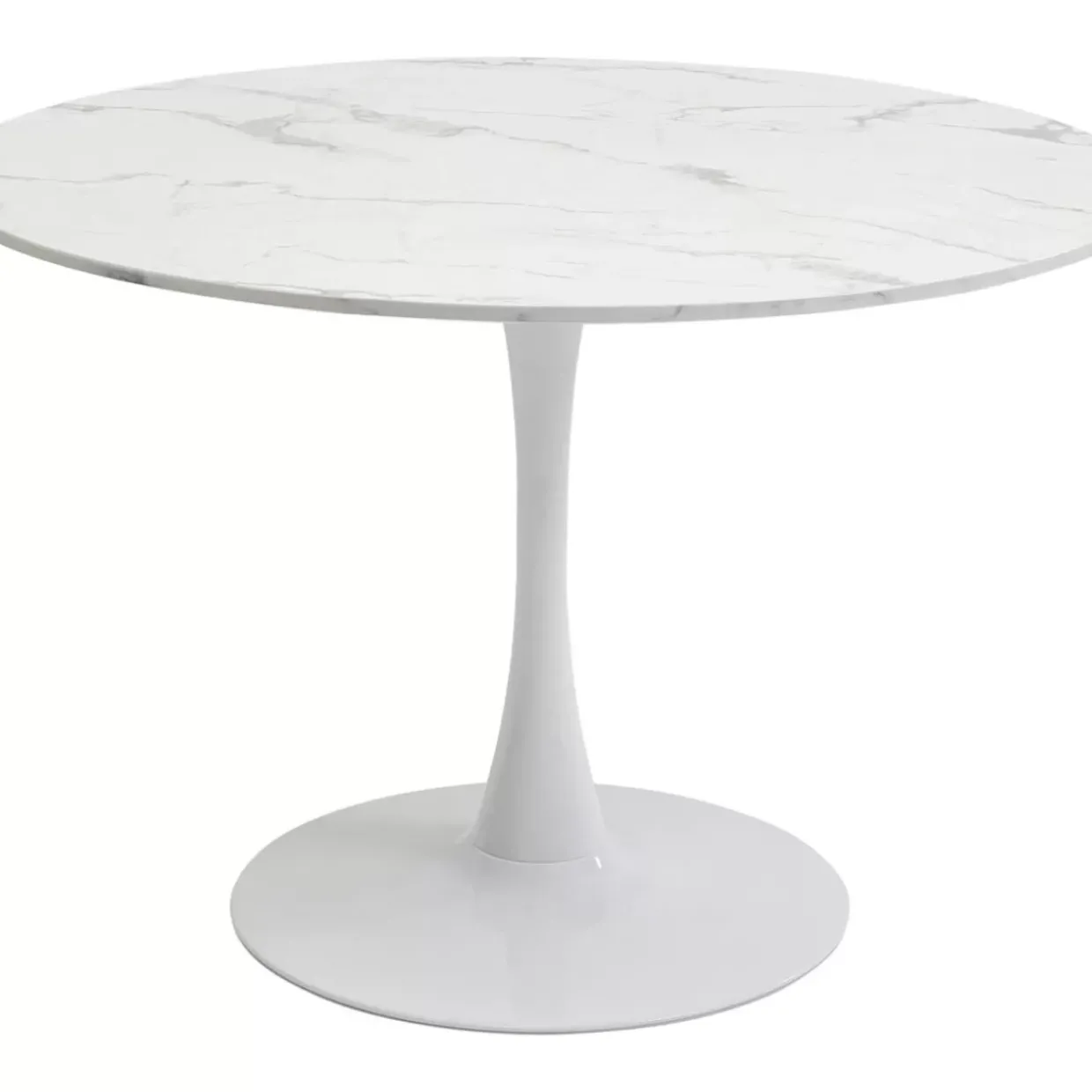 Tisch Schickeria Marmor Weis O110Cm