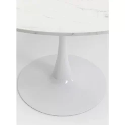 Tisch Schickeria Marmor Weis O110Cm