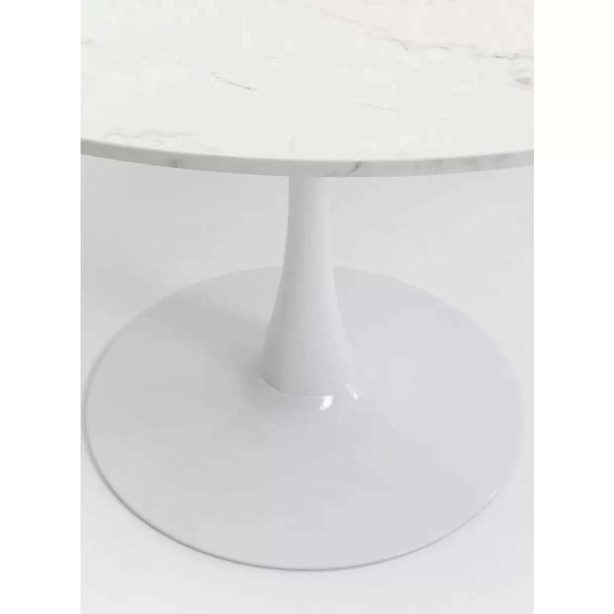 Tisch Schickeria Marmor Weis O110Cm