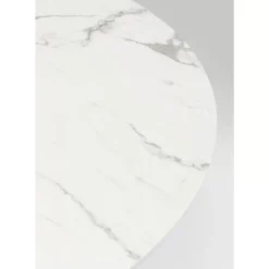 Tisch Schickeria Marmor Weis O110Cm