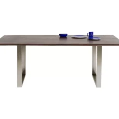 Tisch Symphony Dunkel Chrom 200X100