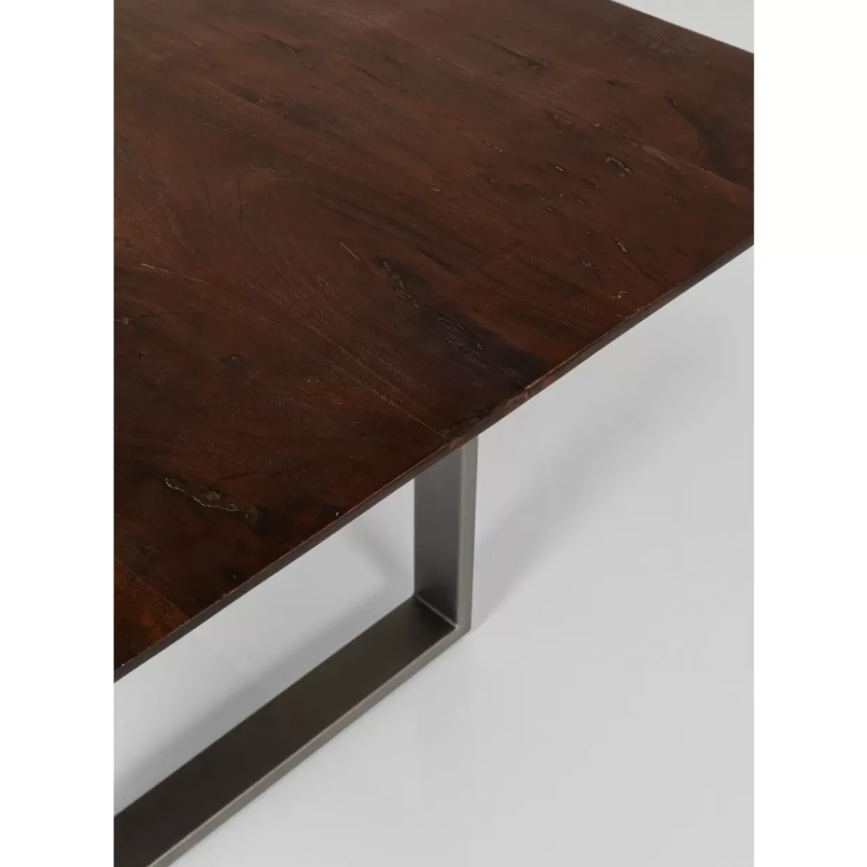 Tisch Symphony Dunkel Rohstahl 180X90