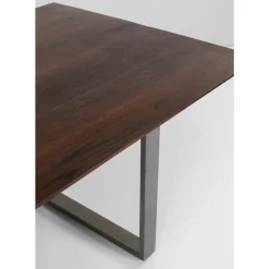 Tisch Symphony Dunkel Rohstahl 180X90