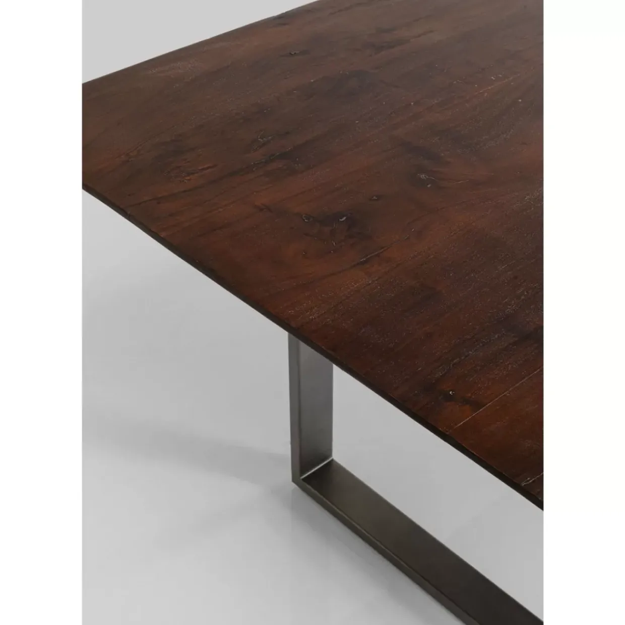 Tisch Symphony Dunkel Rohstahl 180X90