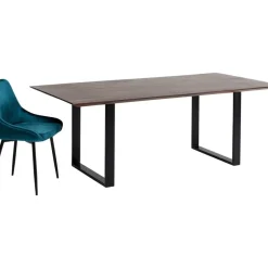 Tisch Symphony Dunkel Schwarz 160X80