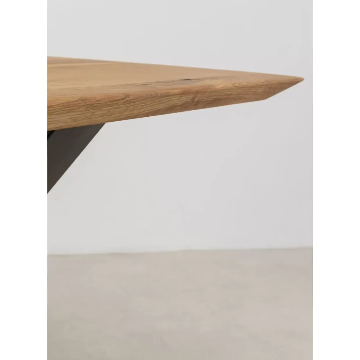 Tisch Symphony Eiche Cross Schwarz 180X90Cm