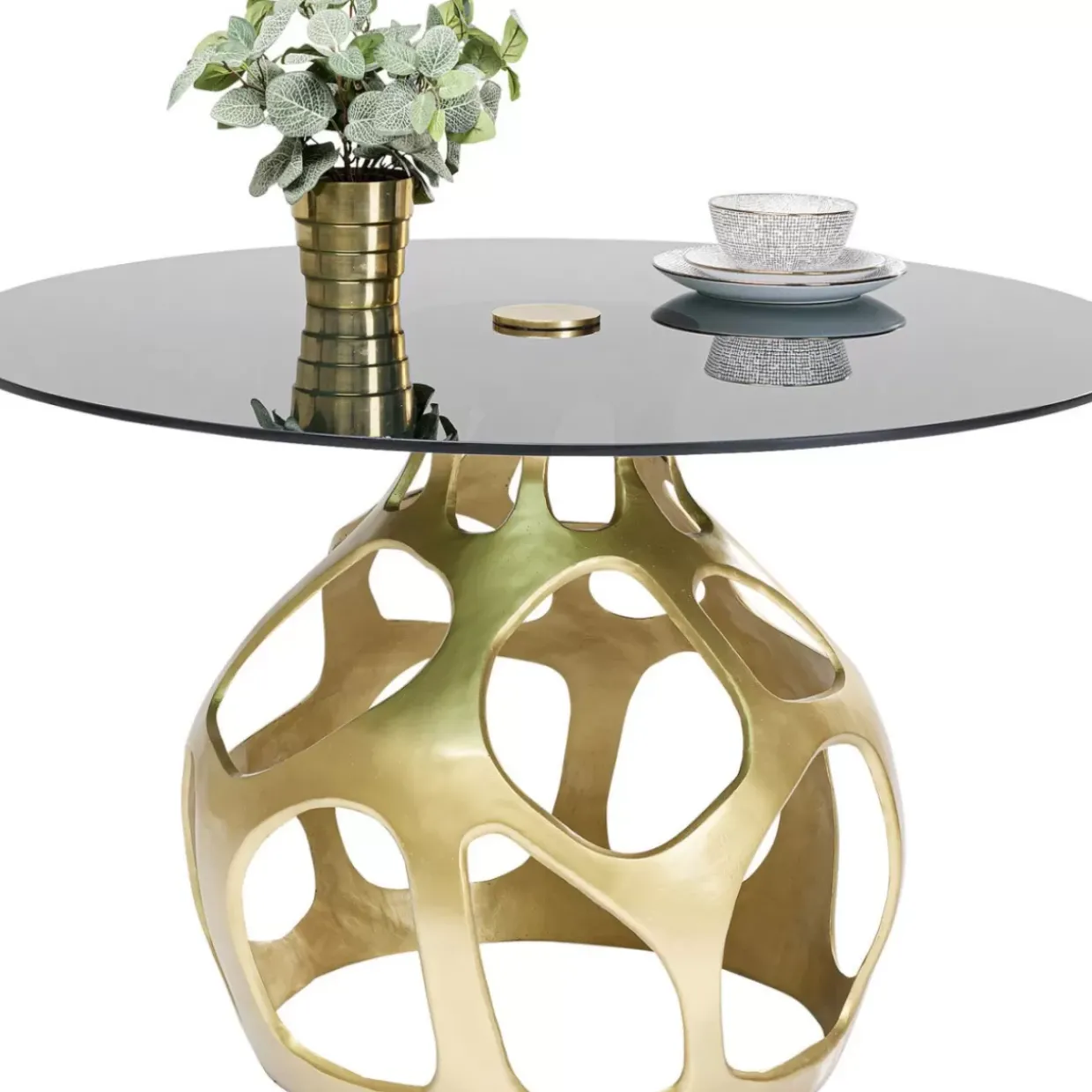 Tisch Volcano Gold O120Cm