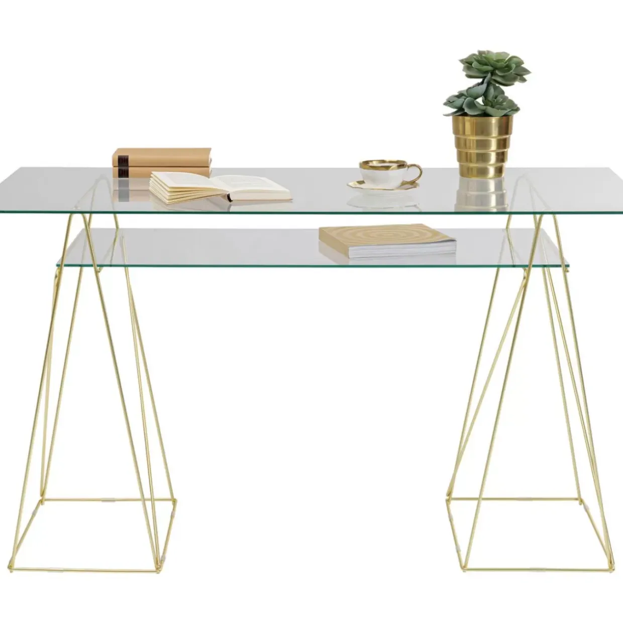 Tischbock Polar Messing Matt (Paar) 31X49