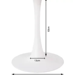 Tischgestell Schickeria Weis O80Cm