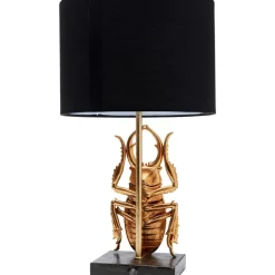 Tischleuchte Animal Beetle Gold 42Cm