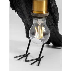 Tischleuchte Animal Crow Matt Schwarz