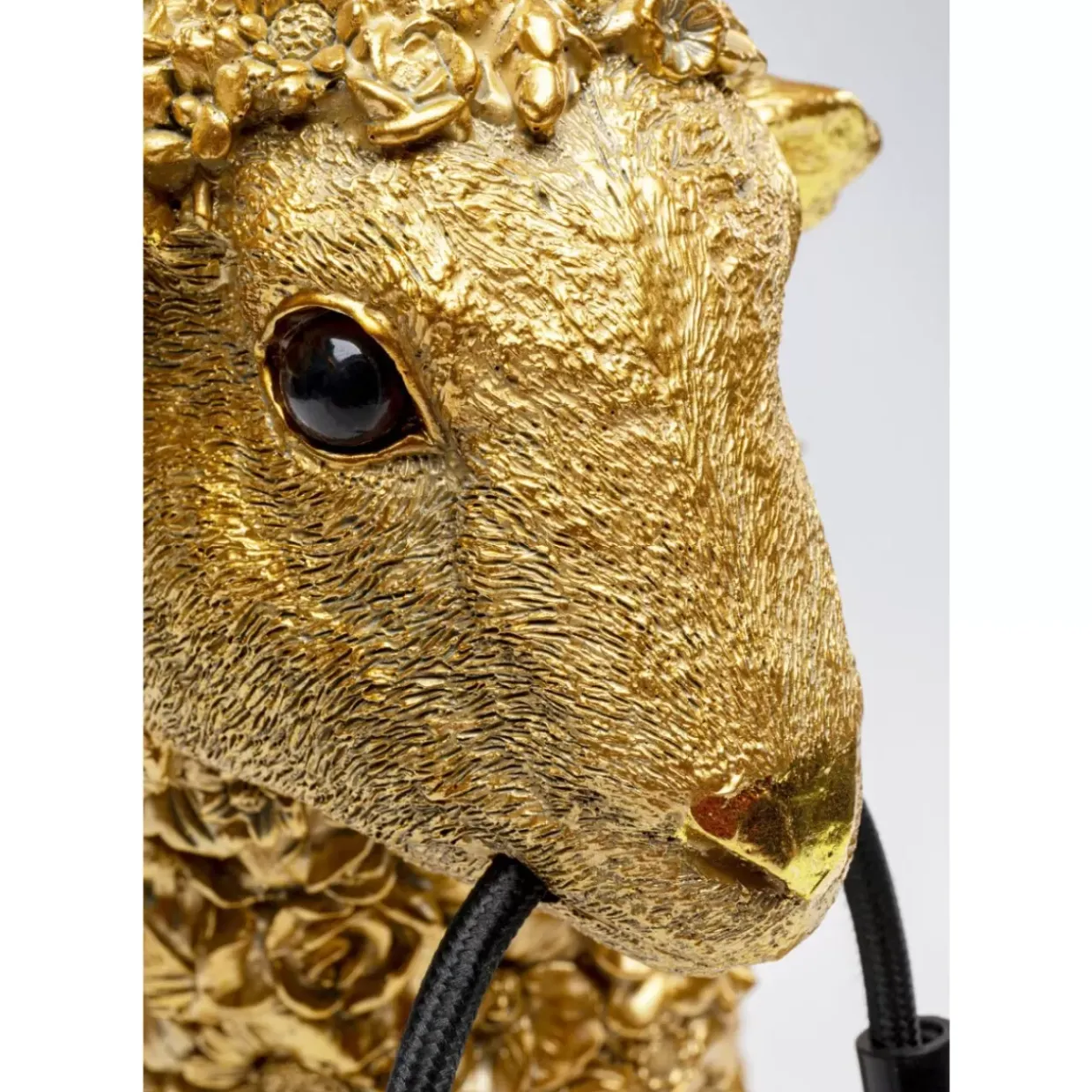 Tischleuchte Animal Flower Sheep Gold 36Cm