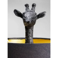 Tischleuchte Animal Giraffe Matt Schwarz