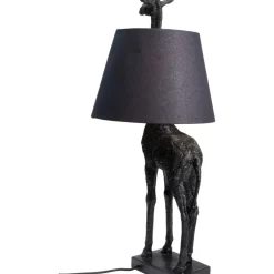 Tischleuchte Animal Giraffe Matt Schwarz