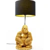 Tischleuchte Animal Monkey Gorilla Gold