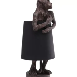 Tischleuchte Animal Monkey Braun Schwarz