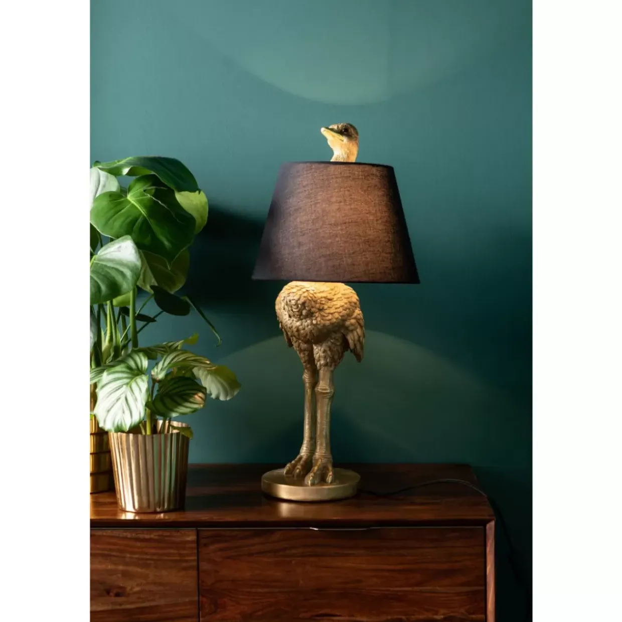 Tischleuchte Animal Ostrich