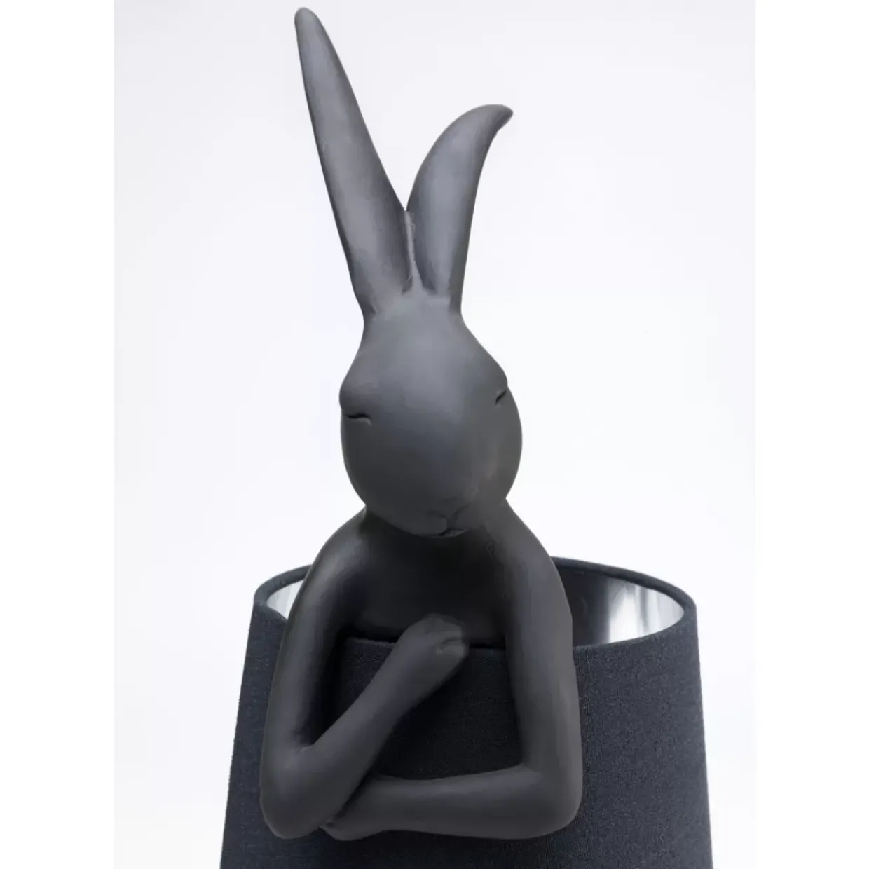 Tischleuchte Animal Rabbit Matt Schwarz 68Cm
