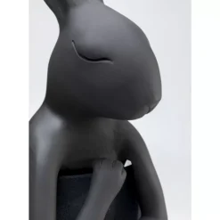Tischleuchte Animal Rabbit Matt Schwarz 68Cm