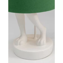 Tischleuchte Animal Rabbit Weis/Grun 68Cm