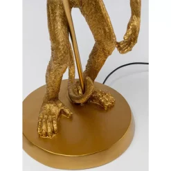 Tischleuchte Animal Standing Monkey Gold 51Cm