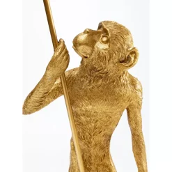 Tischleuchte Animal Standing Monkey Gold 51Cm