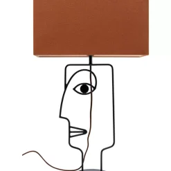 Tischleuchte Face Wire Orange