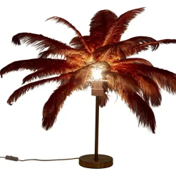 Tischleuchte Feather Palm Rusty Red 60Cm