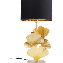 Tischleuchte Flores Gold