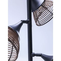 Tischleuchte Rattan Tre