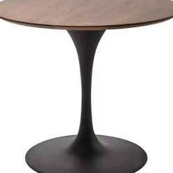 Tischplatte Invitation Round Walnut O90Cm